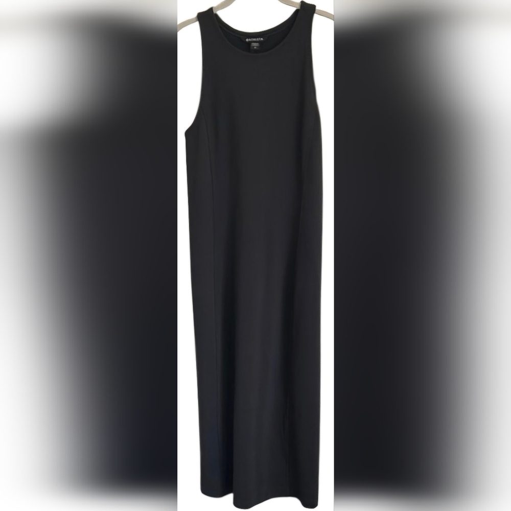 Athleta Dark Grey Midi Dress - Picture 4 of 6